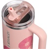 image:imageSTANLEY Quencher ProTour Flipstraw Tumbler 20 oz Multi Interfusion  BuiltIn Straw amp Handle  Cupholder Compatible for Travel  Leakproof Insulated Stainless Steel Cup  BPAFreeSorbet Garden