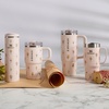 image:imageSTANLEY Quencher ProTour Flipstraw Tumbler 20 oz Multi Interfusion  BuiltIn Straw amp Handle  Cupholder Compatible for Travel  Leakproof Insulated Stainless Steel Cup  BPAFreeRose Quartz Bouquets