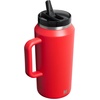 image:imageSTANLEY Quencher ProTour Flipstraw Tumbler 20 oz Multi Interfusion  BuiltIn Straw amp Handle  Cupholder Compatible for Travel  Leakproof Insulated Stainless Steel Cup  BPAFreeChili Black