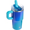 image:imageSTANLEY Quencher ProTour Flipstraw Tumbler 20 oz Multi Interfusion  BuiltIn Straw amp Handle  Cupholder Compatible for Travel  Leakproof Insulated Stainless Steel Cup  BPAFreeSea Glass Aura