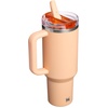 image:imageSTANLEY Quencher ProTour Flipstraw Tumbler 20 oz Multi Interfusion  BuiltIn Straw amp Handle  Cupholder Compatible for Travel  Leakproof Insulated Stainless Steel Cup  BPAFreeOrange Sherbet