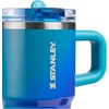 image:imageSTANLEY Quencher ProTour Flipstraw Tumbler 20 oz Multi Interfusion  BuiltIn Straw amp Handle  Cupholder Compatible for Travel  Leakproof Insulated Stainless Steel Cup  BPAFreeSea Glass Aura