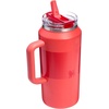 image:imageSTANLEY Quencher ProTour Flipstraw Tumbler 20 oz Multi Interfusion  BuiltIn Straw amp Handle  Cupholder Compatible for Travel  Leakproof Insulated Stainless Steel Cup  BPAFreeHot Coral Fade