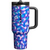 image:imageSTANLEY Quencher ProTour Flipstraw Tumbler 20 oz Multi Interfusion  BuiltIn Straw amp Handle  Cupholder Compatible for Travel  Leakproof Insulated Stainless Steel Cup  BPAFreeMulti Interfusion