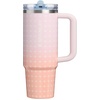 image:imageSTANLEY Quencher ProTour Flipstraw Tumbler 20 oz Multi Interfusion  BuiltIn Straw amp Handle  Cupholder Compatible for Travel  Leakproof Insulated Stainless Steel Cup  BPAFreeSorbet Plus