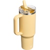 image:imageSTANLEY Quencher ProTour Flipstraw Tumbler 20 oz Multi Interfusion  BuiltIn Straw amp Handle  Cupholder Compatible for Travel  Leakproof Insulated Stainless Steel Cup  BPAFreeOasis Butter Gloss