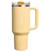 image:imageSTANLEY Quencher ProTour Flipstraw Tumbler 20 oz Multi Interfusion  BuiltIn Straw amp Handle  Cupholder Compatible for Travel  Leakproof Insulated Stainless Steel Cup  BPAFreeOasis Butter Gloss