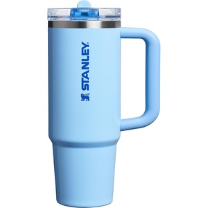 image:imageSTANLEY Quencher ProTour Flipstraw Tumbler 20 oz Multi Interfusion  BuiltIn Straw amp Handle  Cupholder Compatible for Travel  Leakproof Insulated Stainless Steel Cup  BPAFreeOasis Cornflower Gloss