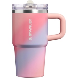 image:imageSTANLEY Quencher ProTour Flipstraw Tumbler 20 oz Multi Interfusion  BuiltIn Straw amp Handle  Cupholder Compatible for Travel  Leakproof Insulated Stainless Steel Cup  BPAFreeSunset Spiral