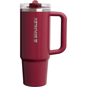 image:imageSTANLEY Quencher ProTour Flipstraw Tumbler 20 oz Multi Interfusion  BuiltIn Straw amp Handle  Cupholder Compatible for Travel  Leakproof Insulated Stainless Steel Cup  BPAFreeCranberry Gloss