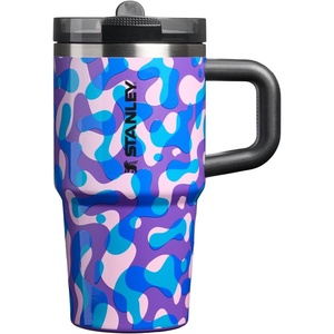 image:imageSTANLEY Quencher ProTour Flipstraw Tumbler 20 oz Multi Interfusion  BuiltIn Straw amp Handle  Cupholder Compatible for Travel  Leakproof Insulated Stainless Steel Cup  BPAFreeMulti Interfusion