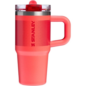 image:imageSTANLEY Quencher ProTour Flipstraw Tumbler 20 oz Multi Interfusion  BuiltIn Straw amp Handle  Cupholder Compatible for Travel  Leakproof Insulated Stainless Steel Cup  BPAFreeHot Coral Fade