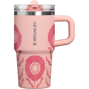 image:imageSTANLEY Quencher ProTour Flipstraw Tumbler 20 oz Multi Interfusion  BuiltIn Straw amp Handle  Cupholder Compatible for Travel  Leakproof Insulated Stainless Steel Cup  BPAFreeSorbet Garden